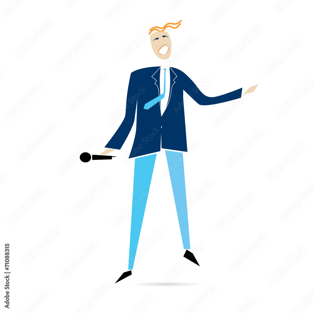 A suave master of ceremonies or smooth operator A suave master of ceremonies or smooth operator
