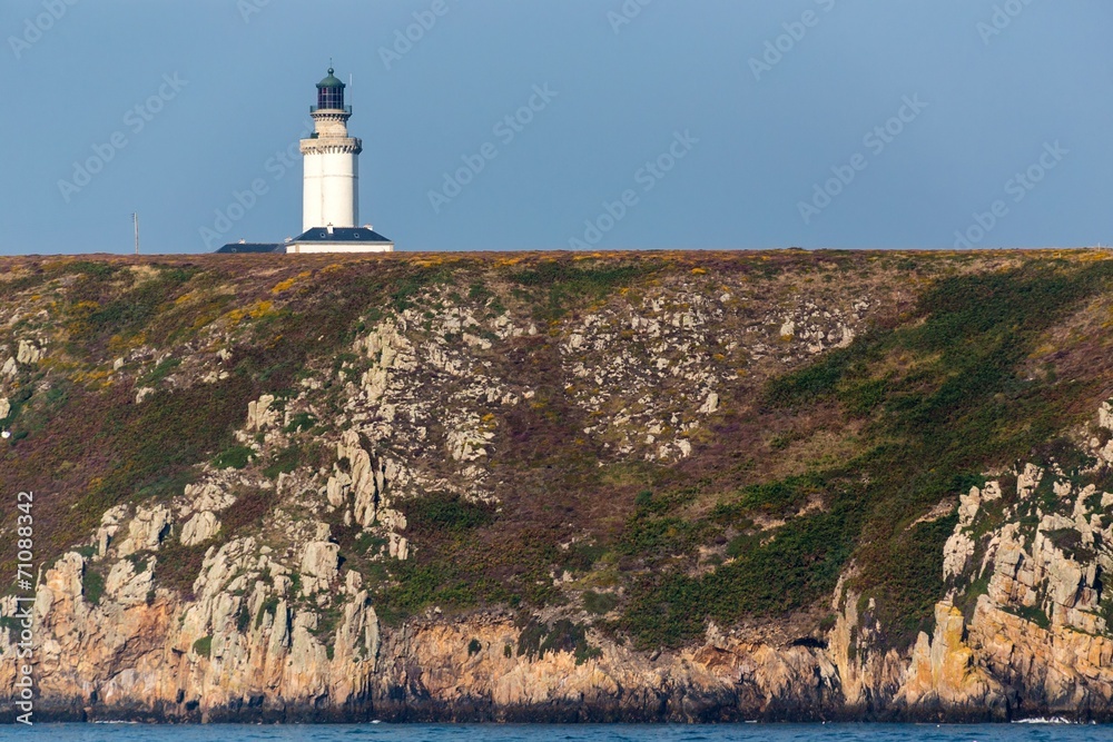 The Stiff lighthouse on the cliff top