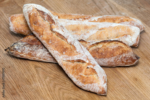 Bread-French baguettes