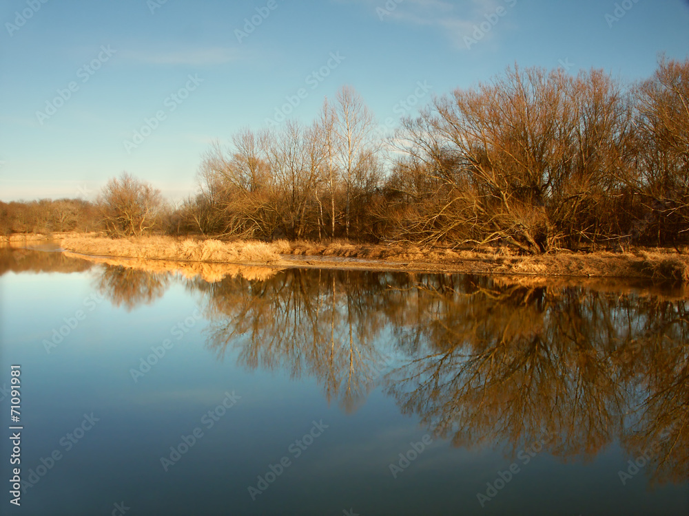 Kishwaukee River in Illinois