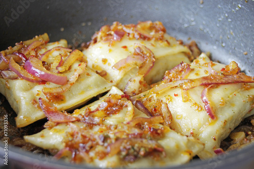 schwäbische maultaschen in der pfanne
