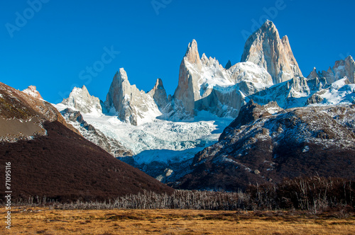 Landscapes of South Argentina, in the Fitz Roy trail