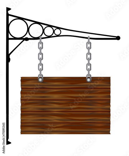 Rectangle Hanging Sign
