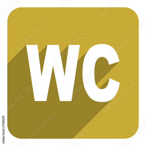 wc flat icon