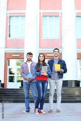 Students near university