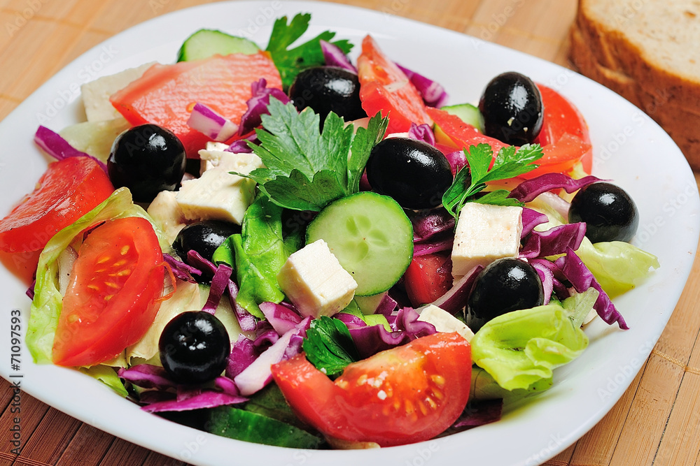 Vegetable salad Vegetable salad
