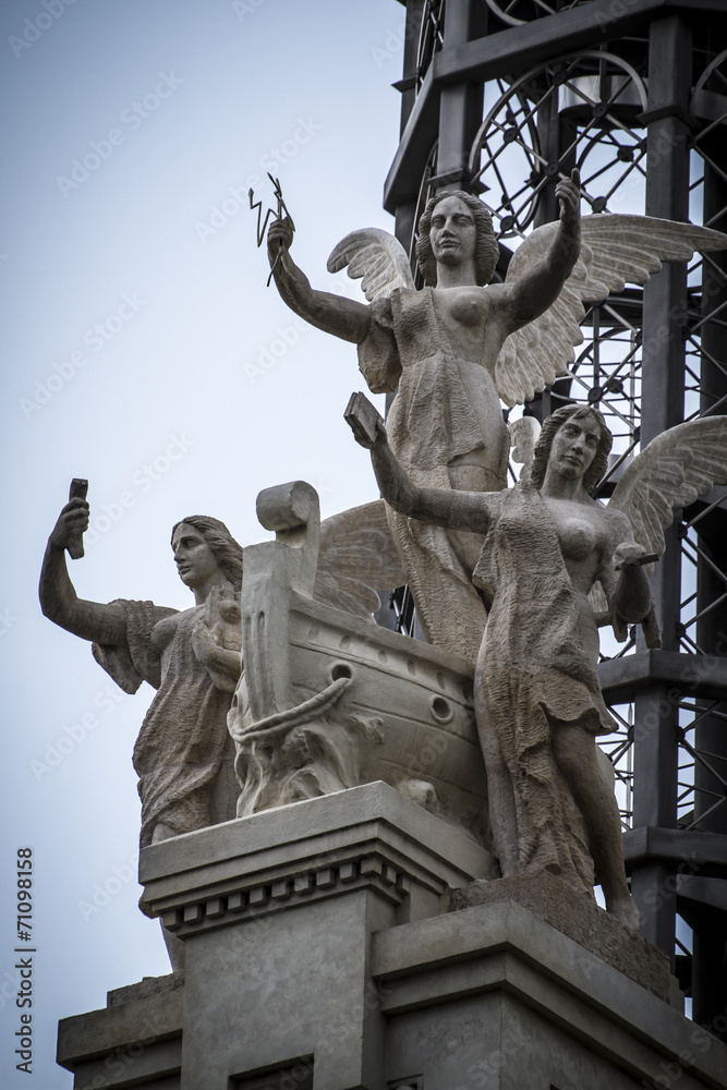 angels, Spanish city of Valencia, Mediterranean architecture