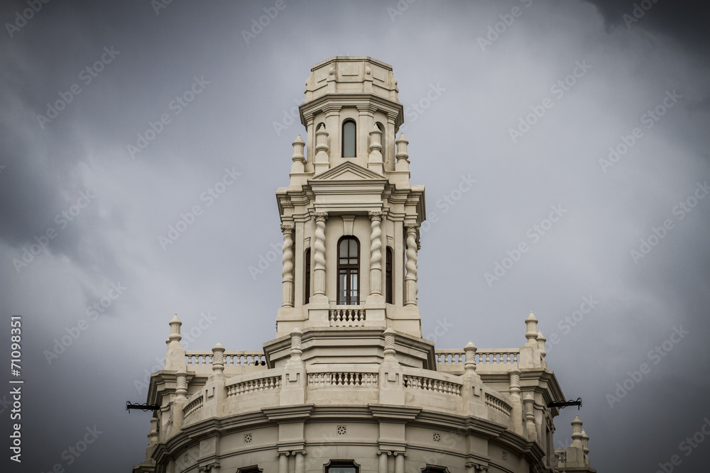Spanish city of Valencia, Mediterranean architecture