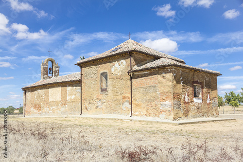 Virgen de Perales church - Bercianos del Real Camino, Spain photo