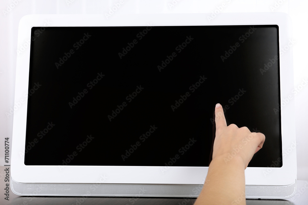 Modern tablet pc close-up Modern tablet pc close-up