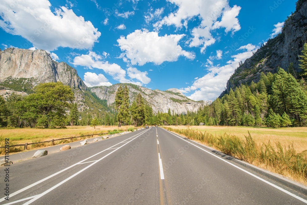 Naklejka premium Yosemite Trip