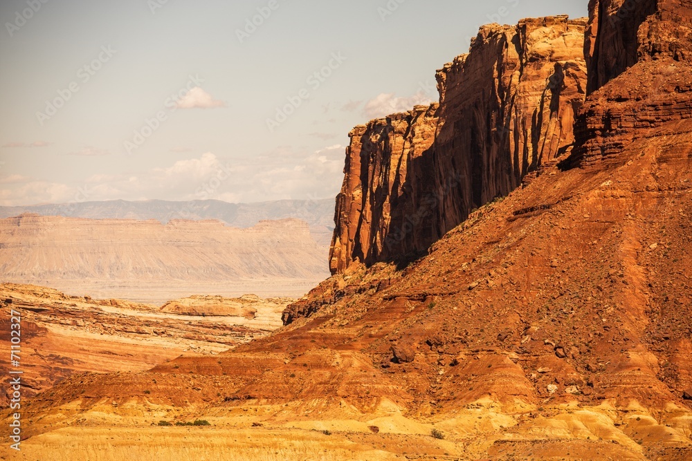 Reddish Utah Landscape