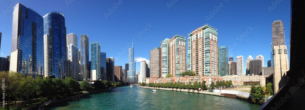 Chicago ponti fiume crociera