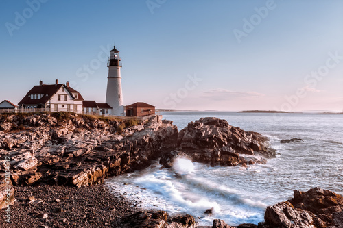 Morning at the lighthouse