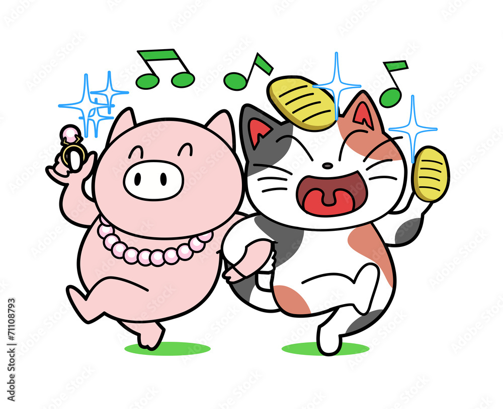 Fototapeta premium Poverb-The pearls before swine