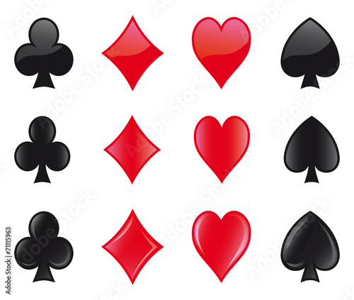 Cards suits icons – beta version