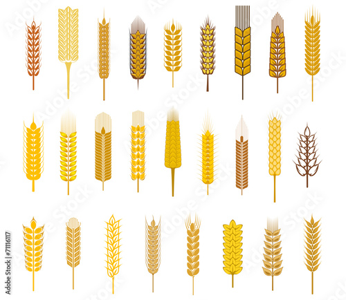 Cereal ear icons