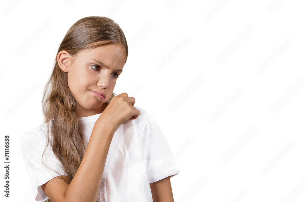 eenager girl in awkward situation embarrassment eenager girl in awkward situation embarrassment