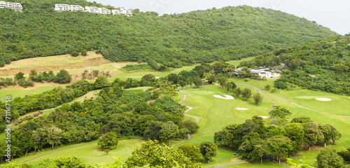 Hillside Golf Course in Tropics © dbvirago