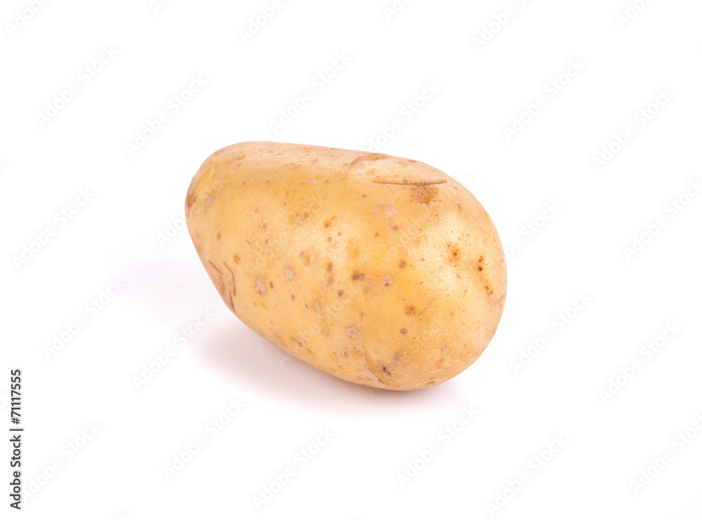 One ripe potato.