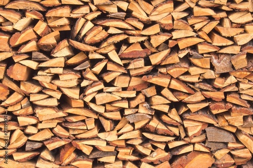 stack of firewood  can be used as background