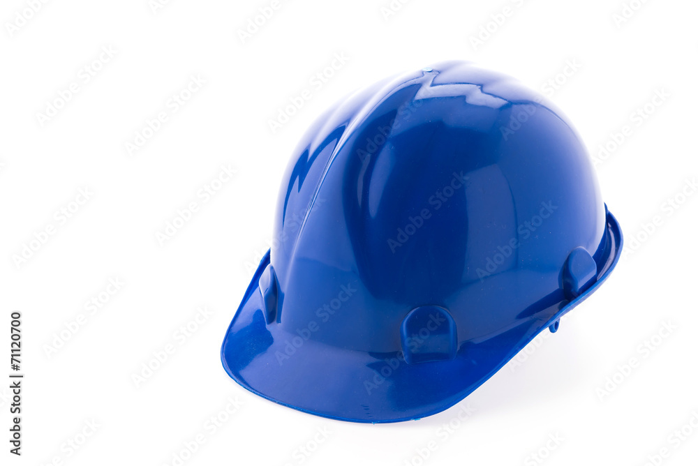 Hard hat isolated on white background Hard hat isolated on white background