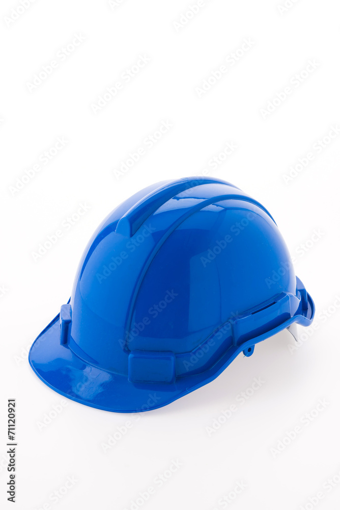 Hard hat isolated on white background Hard hat isolated on white background