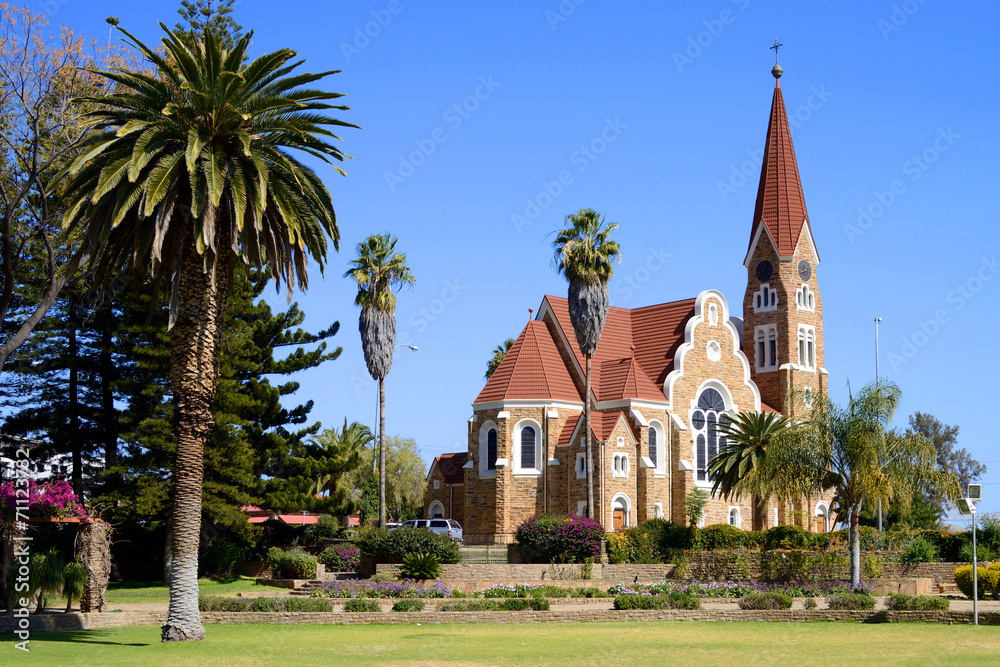 Fototapeta premium Christuskirche, Windhoek, Namibia