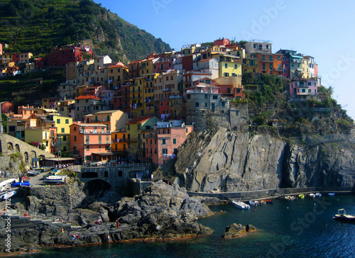 Riomaggiore, Cinque Terre, Italy photo