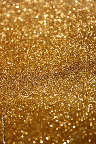 glitter vintage lights background. abstract gold background . de