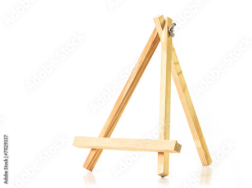 Wooden easel