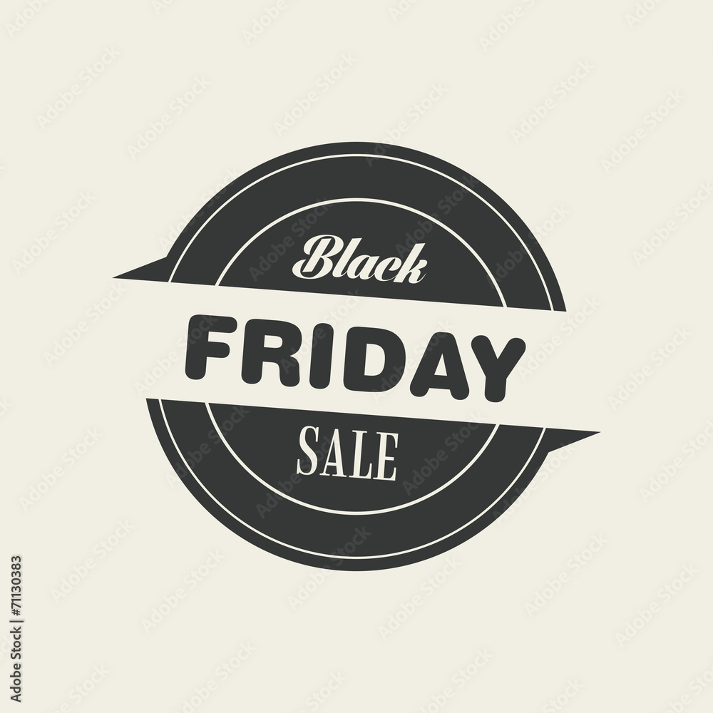 Fototapeta premium Black Friday