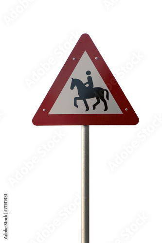 Horse Rider Sign