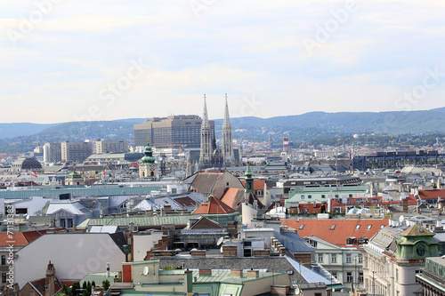 Aerial View Vienna