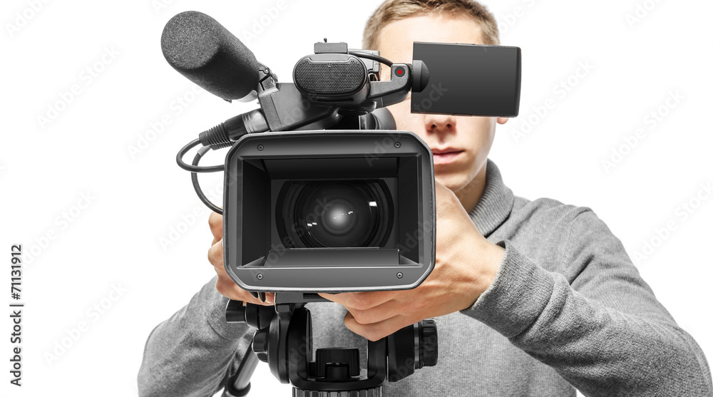 Video camera operator Video camera operator