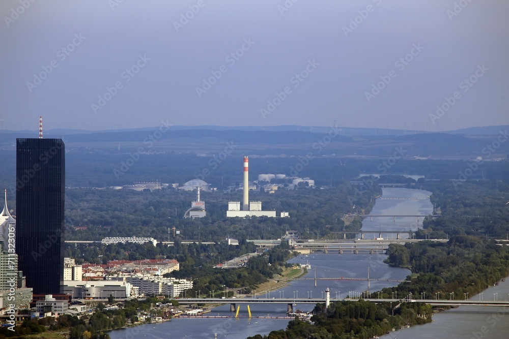 Aerial View of Vienna