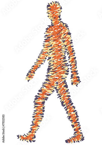 person walking