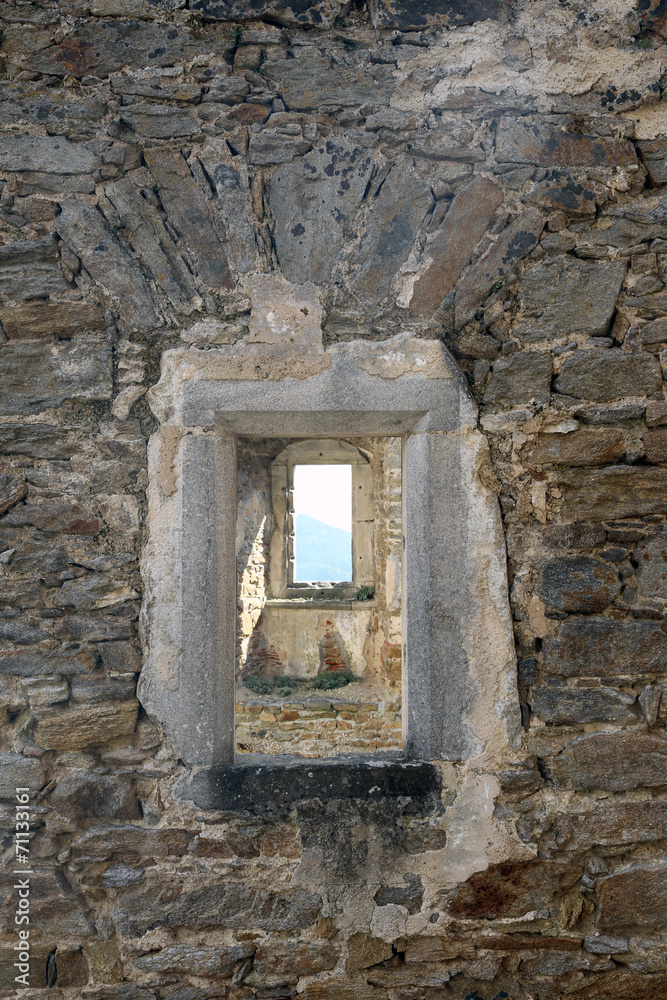 Windows of Burg Aggstein