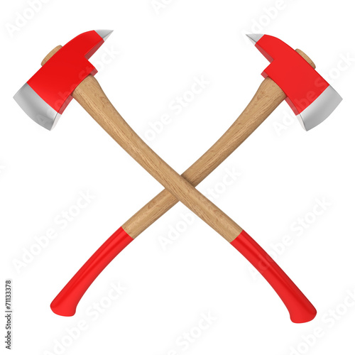 Firefighter axes