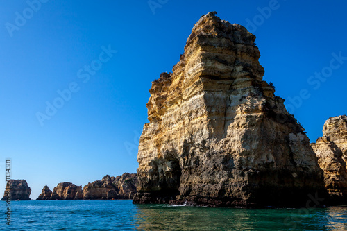 Algarve rocky coast