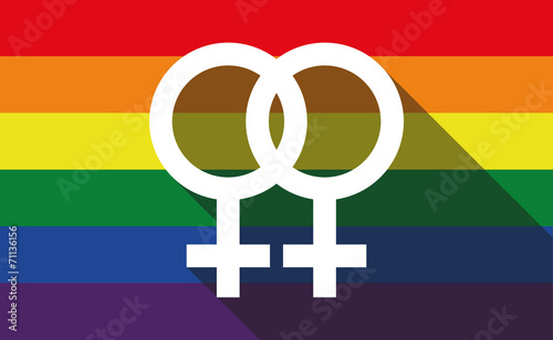 Gay pride flag