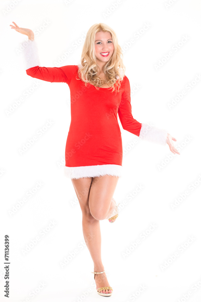 Naklejka premium babbo natale