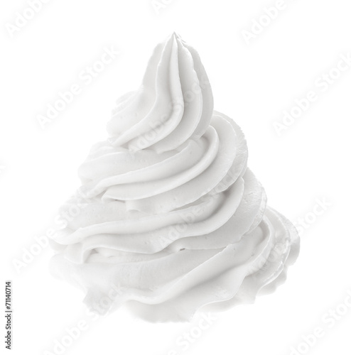 Whipped cream photo