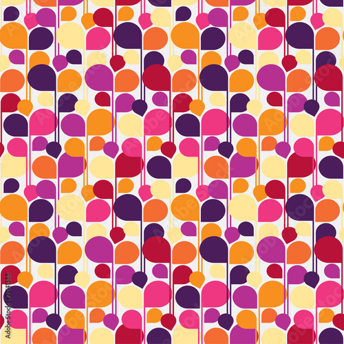 Vintage abstract seamless pattern. Vector