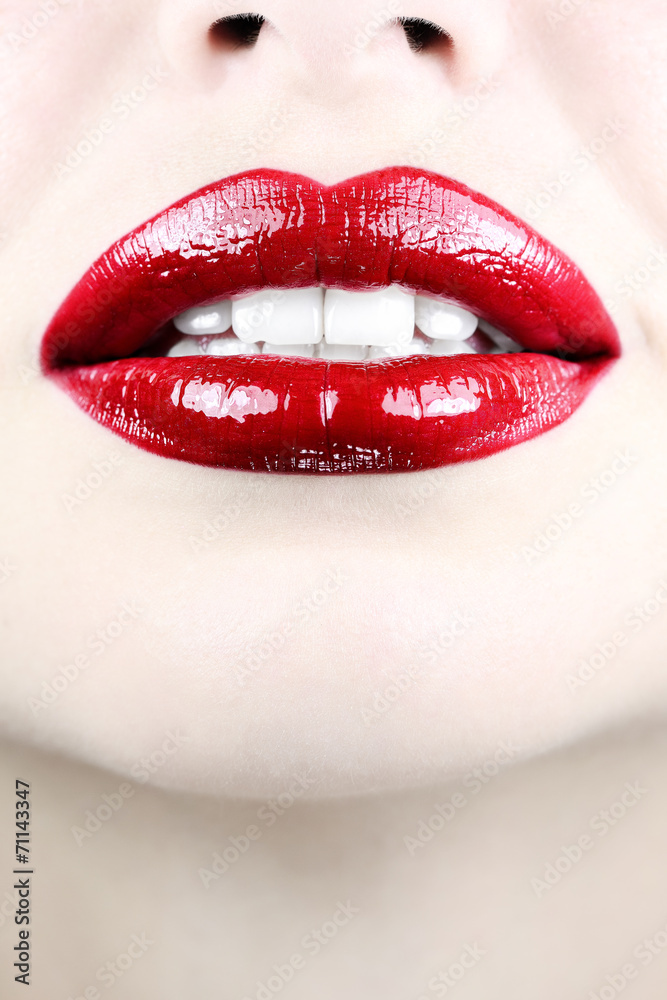 Fototapeta premium Krwawo czerwony