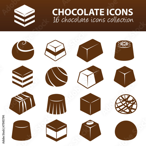 chocolate icons