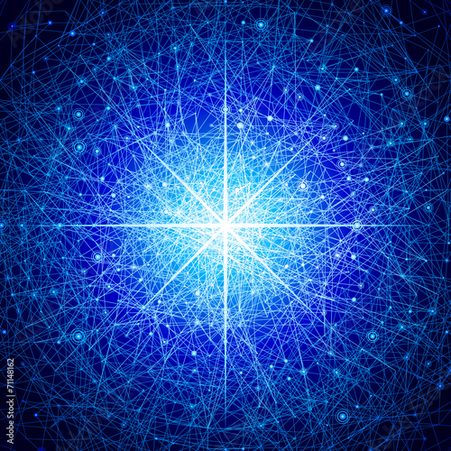 Blue background
