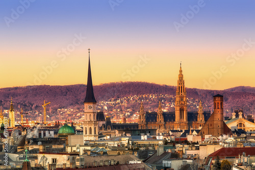 Вид на Вену с высоты © alexpoison