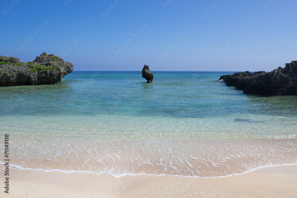 沖縄の海・今帰仁村