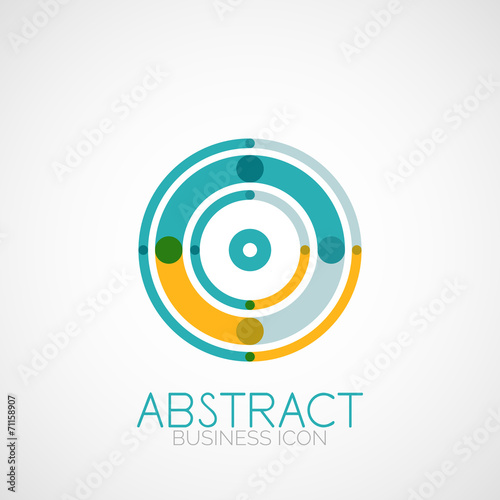 Free Download Symmetric abstract geometric shape - GFXLoad